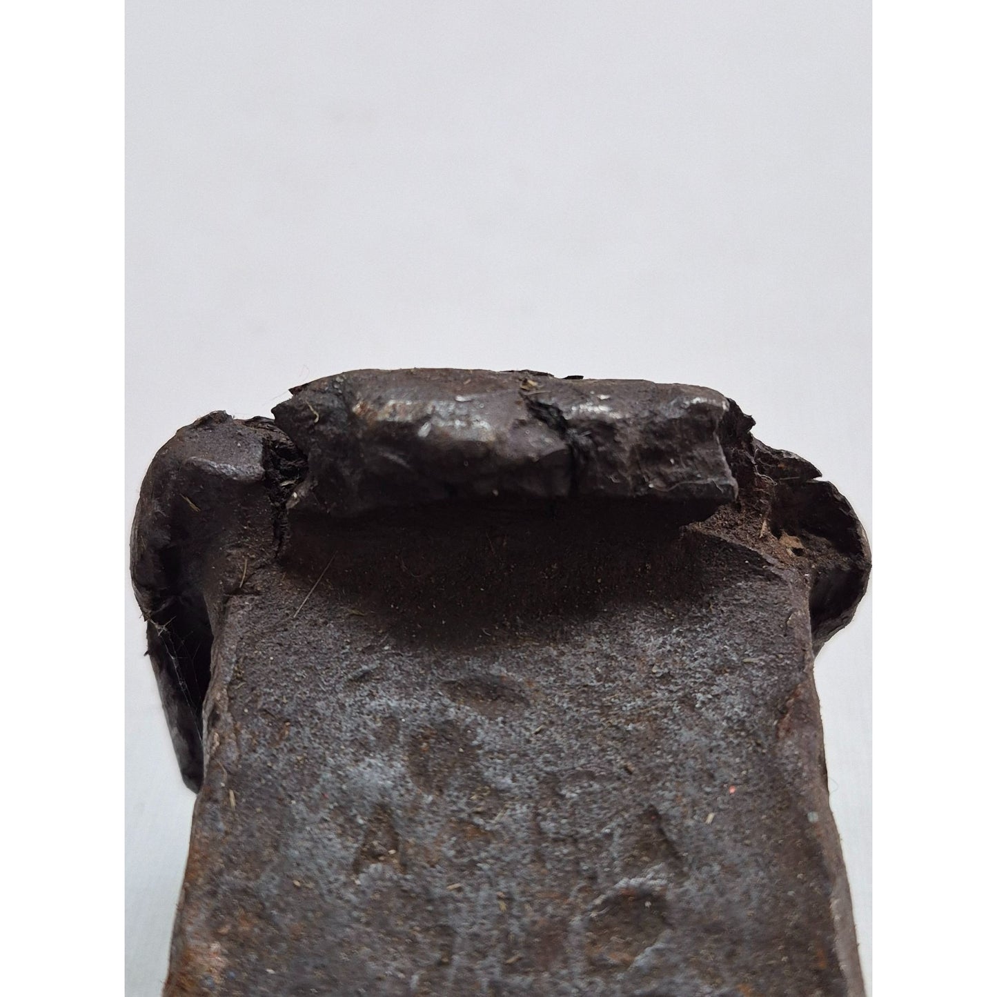 Antique Hand-Forged Iron Wedge & Woodworking Tool