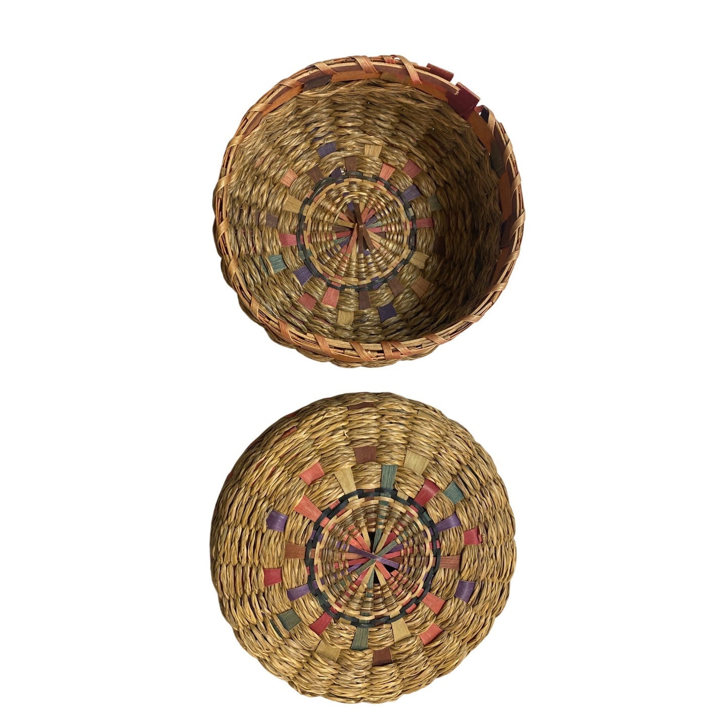 Woven Straw Basket