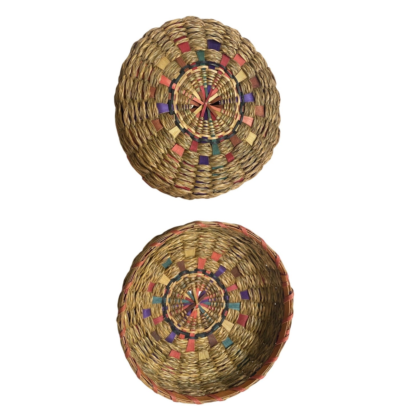 Woven Straw Basket