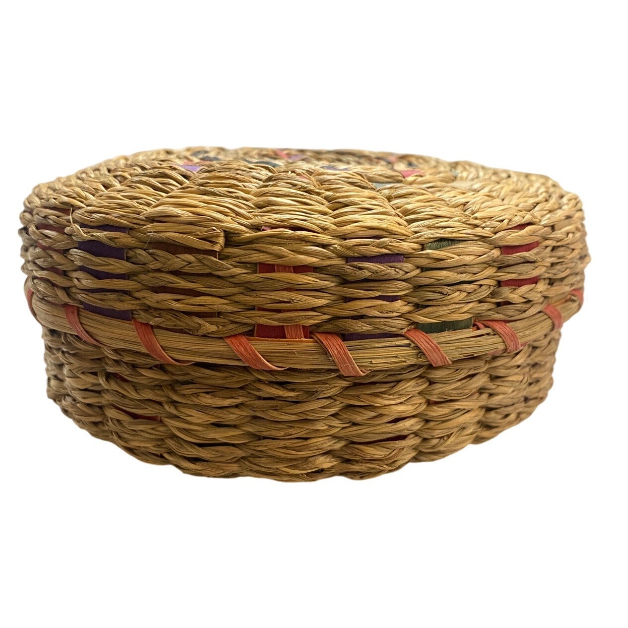 Woven Straw Basket
