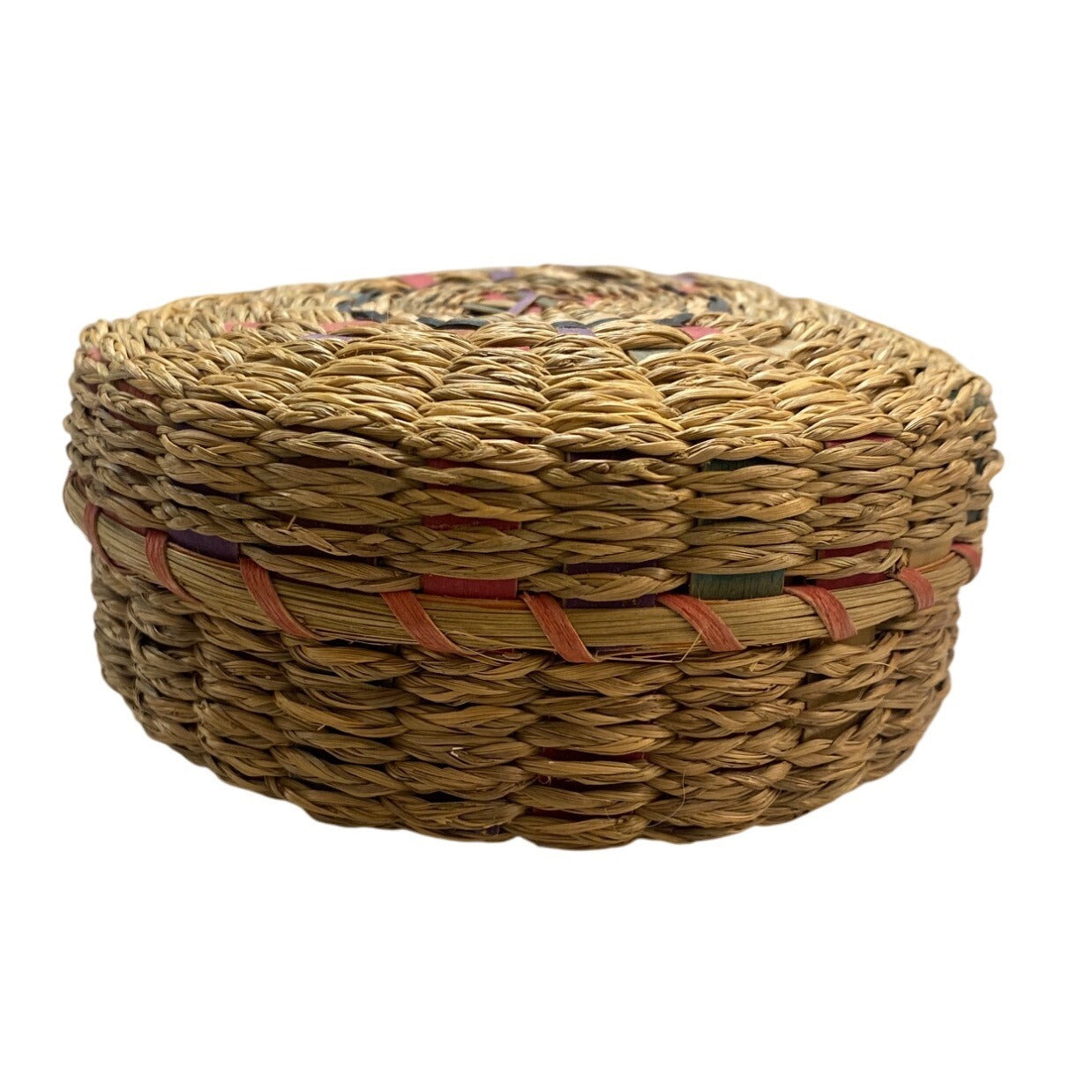 Woven Straw Basket
