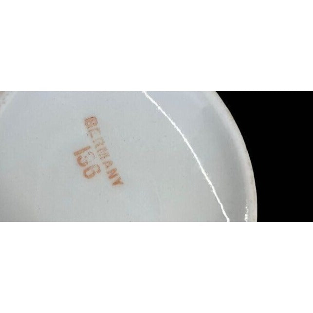 Vintage Cream & Sugar Bowl Set Made in Germany #94 & #136 Yellow Rose