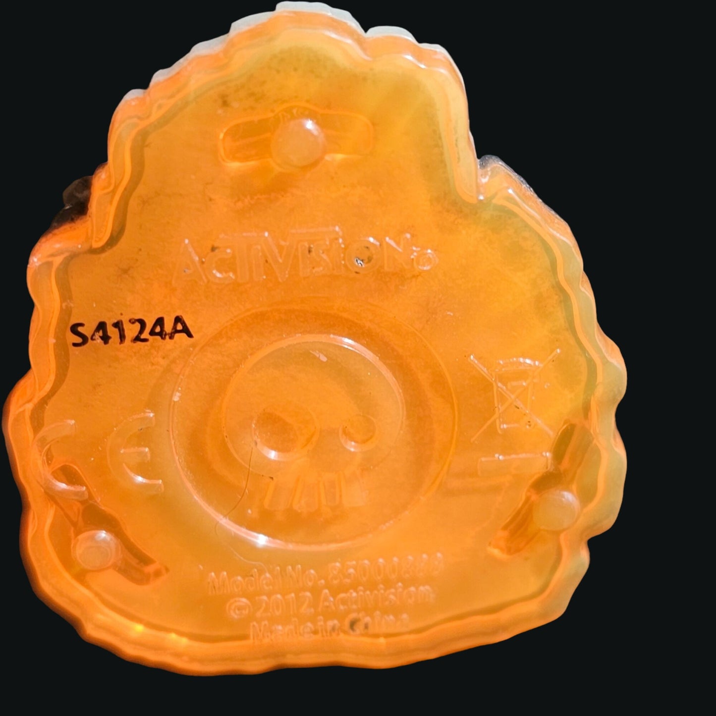 Skylanders Spyros Adventure Dark Spyro Figure Collectible 2012 Activision Purple Dragon Toy