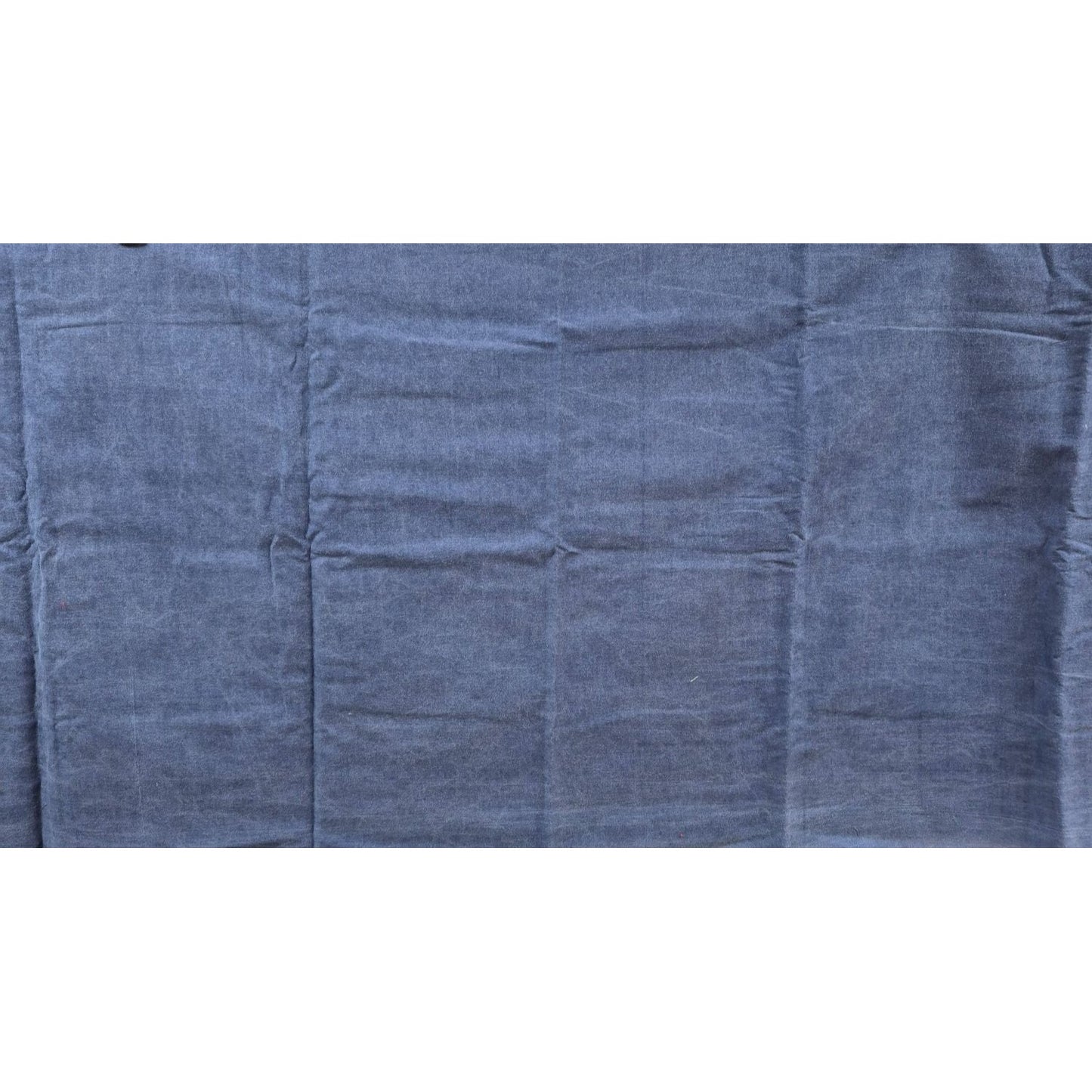 Blue Denim Cotton Blend Fabric Material