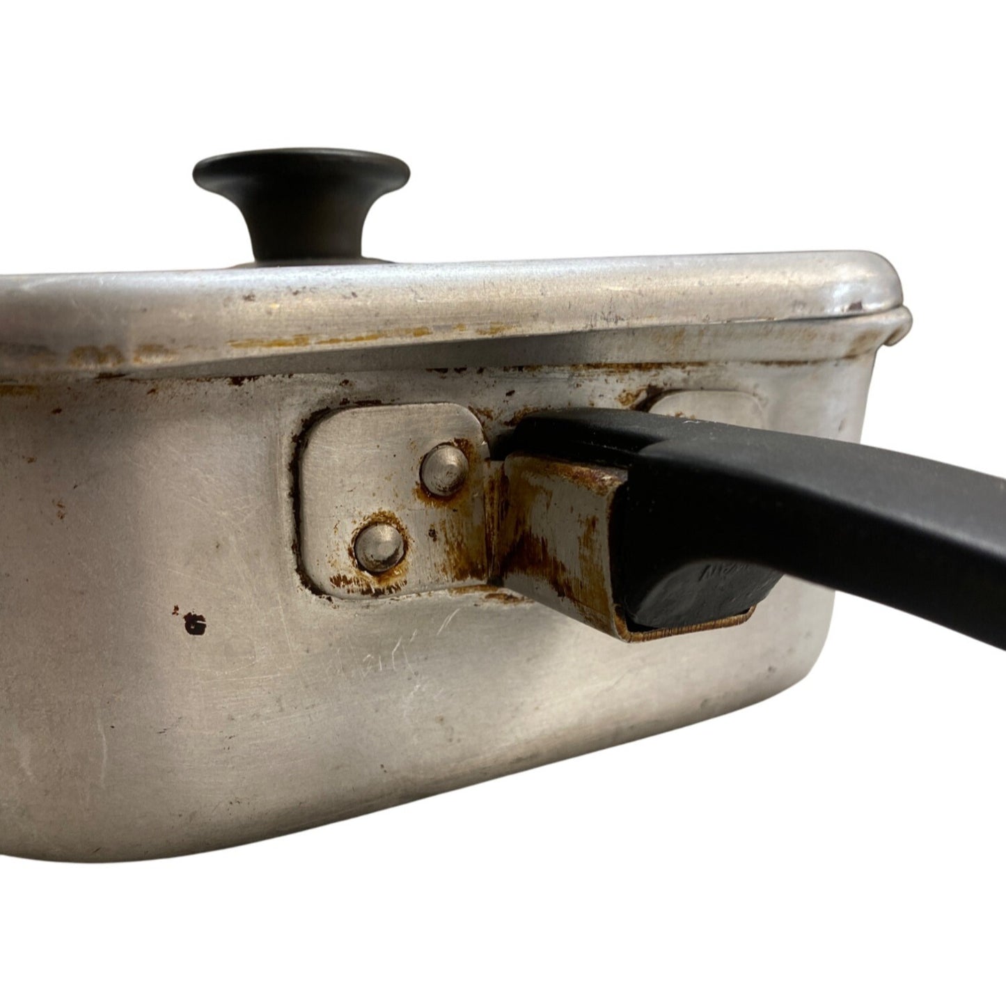 Vintage Aluminum Saucepan Lid & Steamer