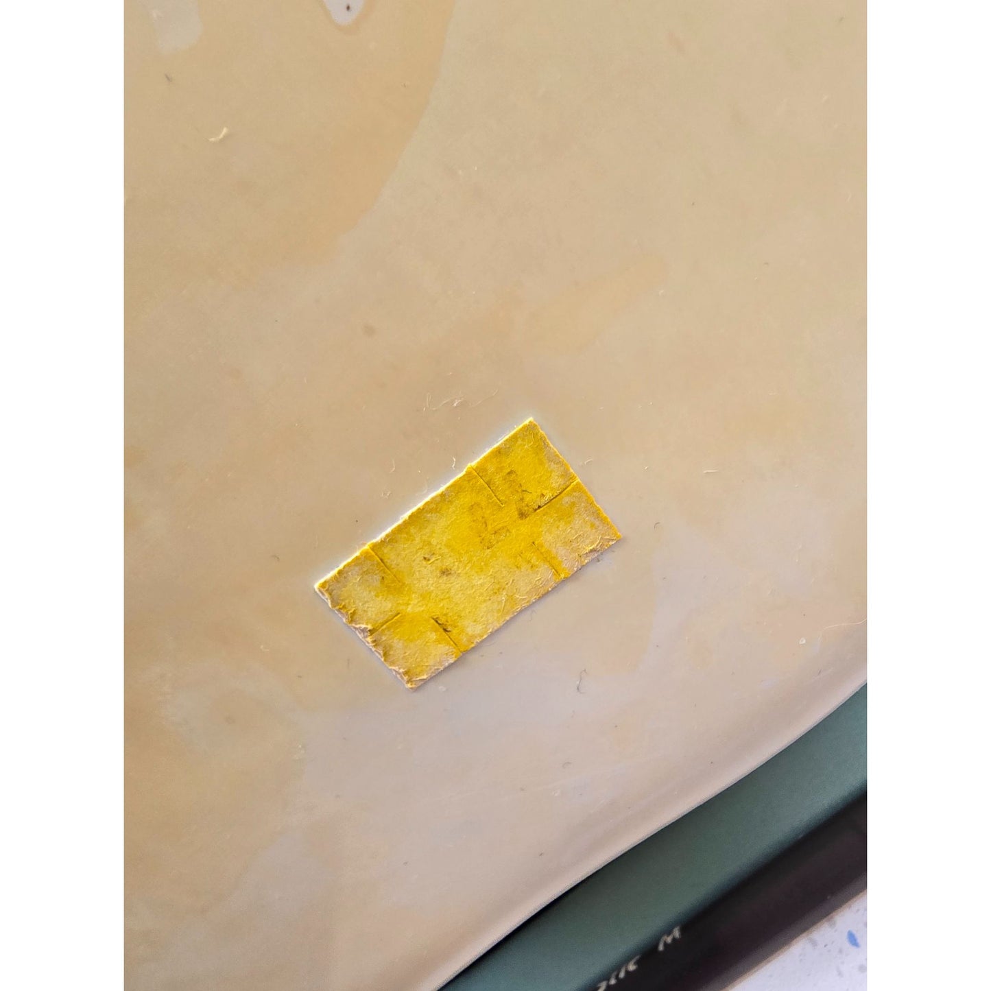 Vintage Yellow Floral Divided Serving Platter