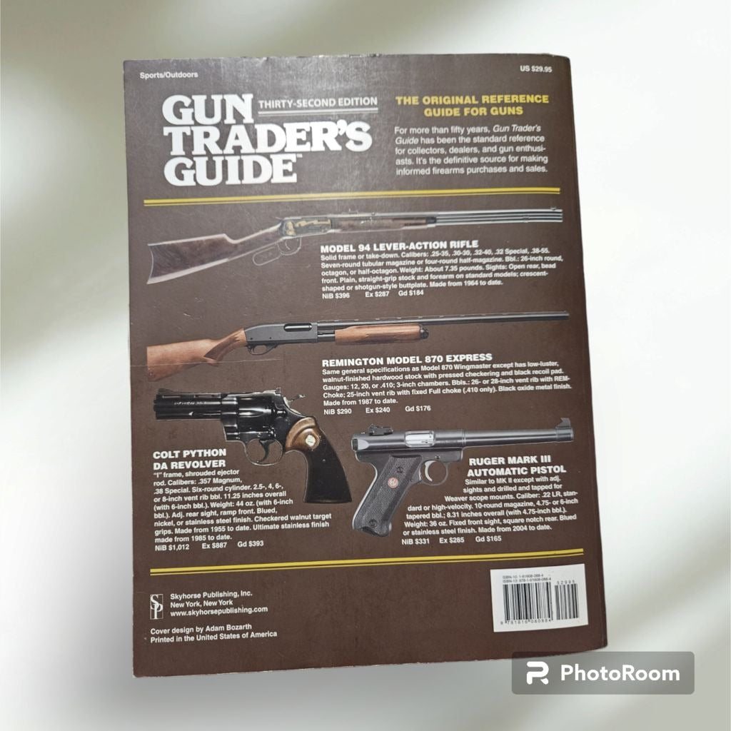 2010 Gun Traders Guide 32nd Edition Soft Cover Book