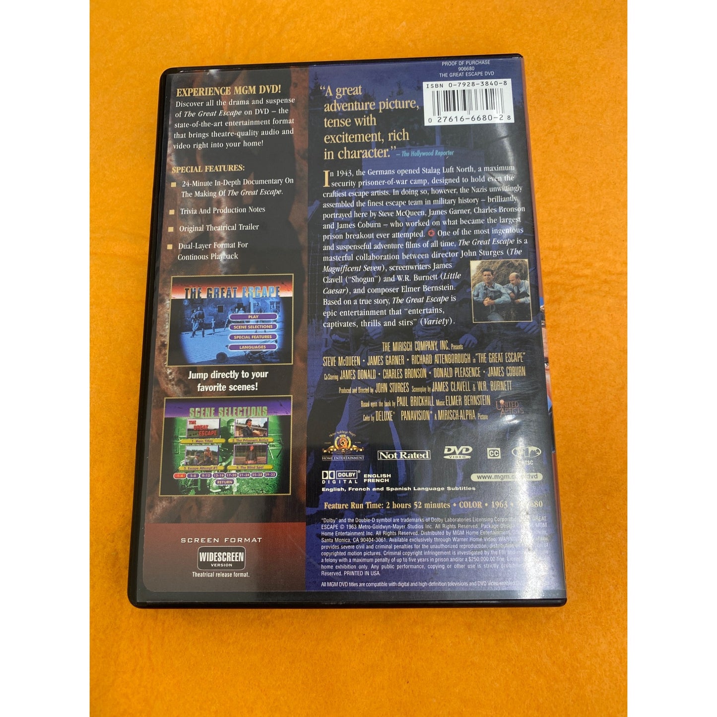 The Great Escape DVD