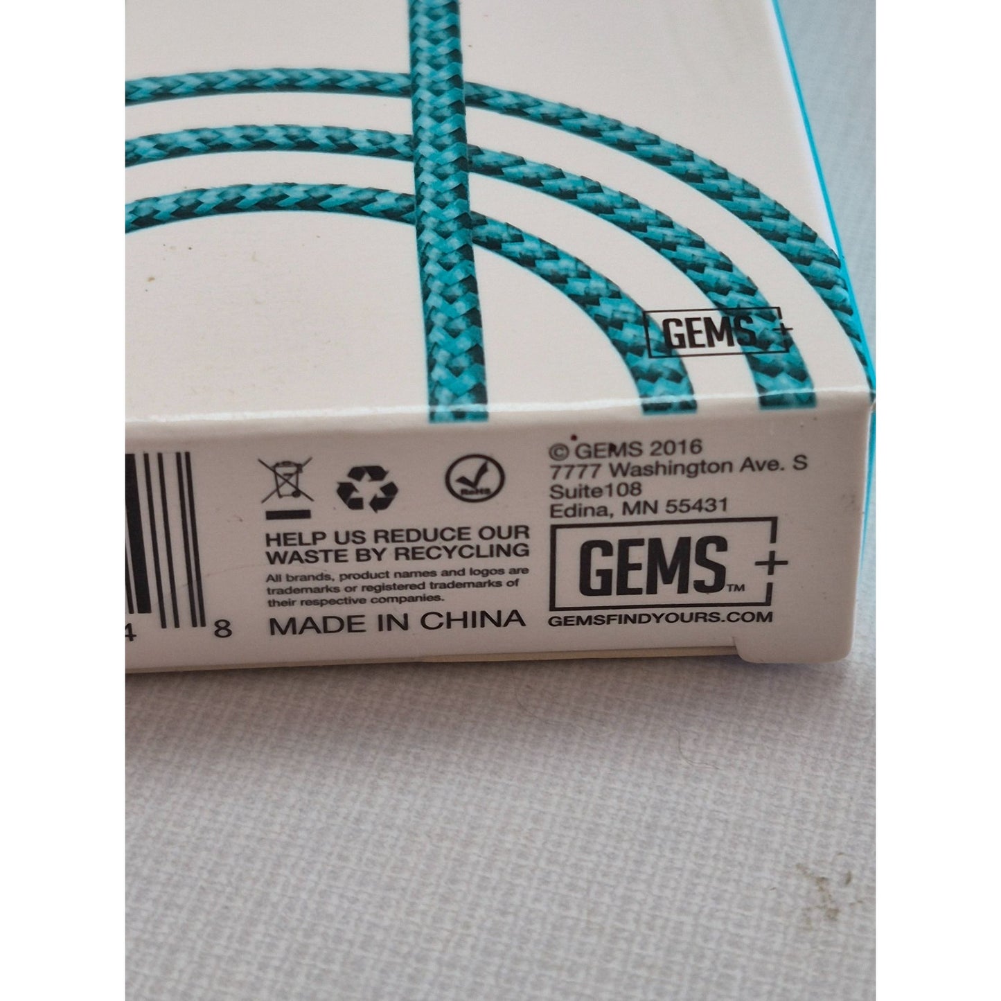 Braided 6ft 3.5mm Stereo Audio Aux Cable - Teal