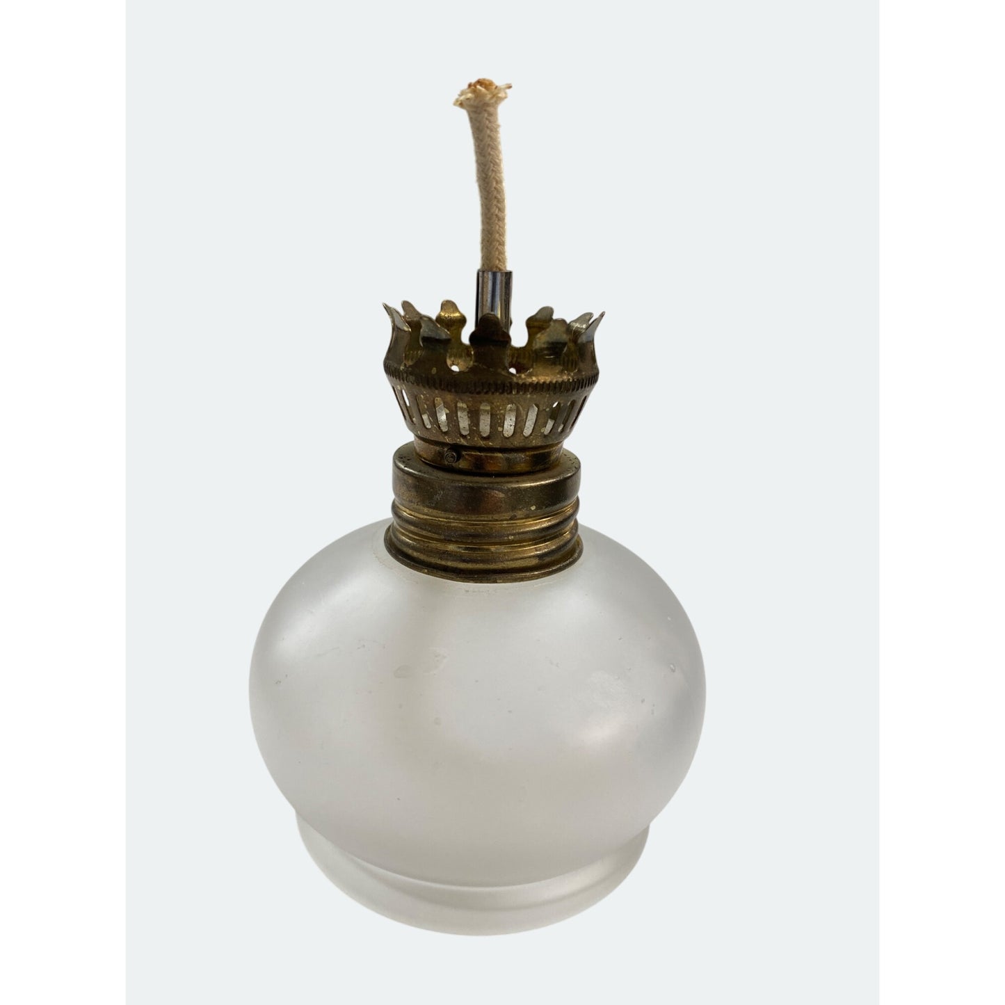 Frosted Glass Mini Oil Lamp