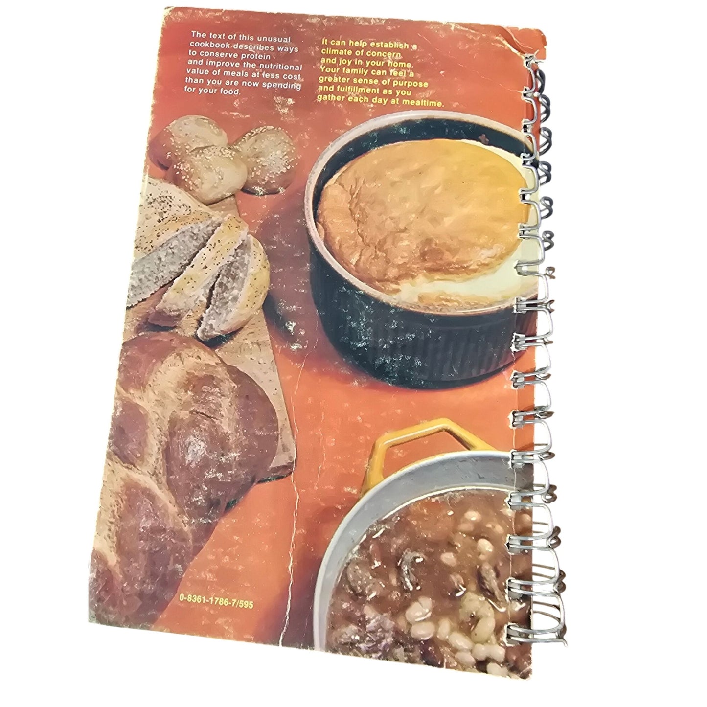 More-With-Less Cookbook By Doris Janzen Longacre 1976 Herald Press Spiral Bound Edition