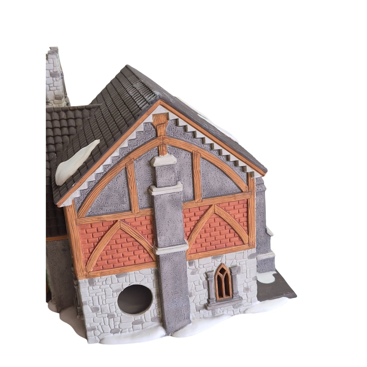 Department 56 Dickens 1994 Village Series "Whittlesbourne Church" Heritage Collection Lighted Building