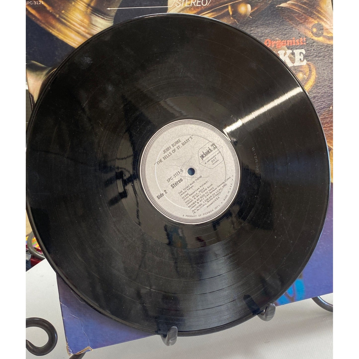 Jerry Burke "The Bells Of St. Marys" Vinyl Record SPC-3121 Stereo Pickwick