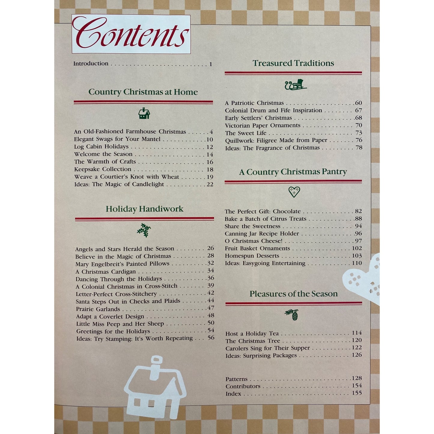 American Country Christmas 1990 Book By Oxmoor House