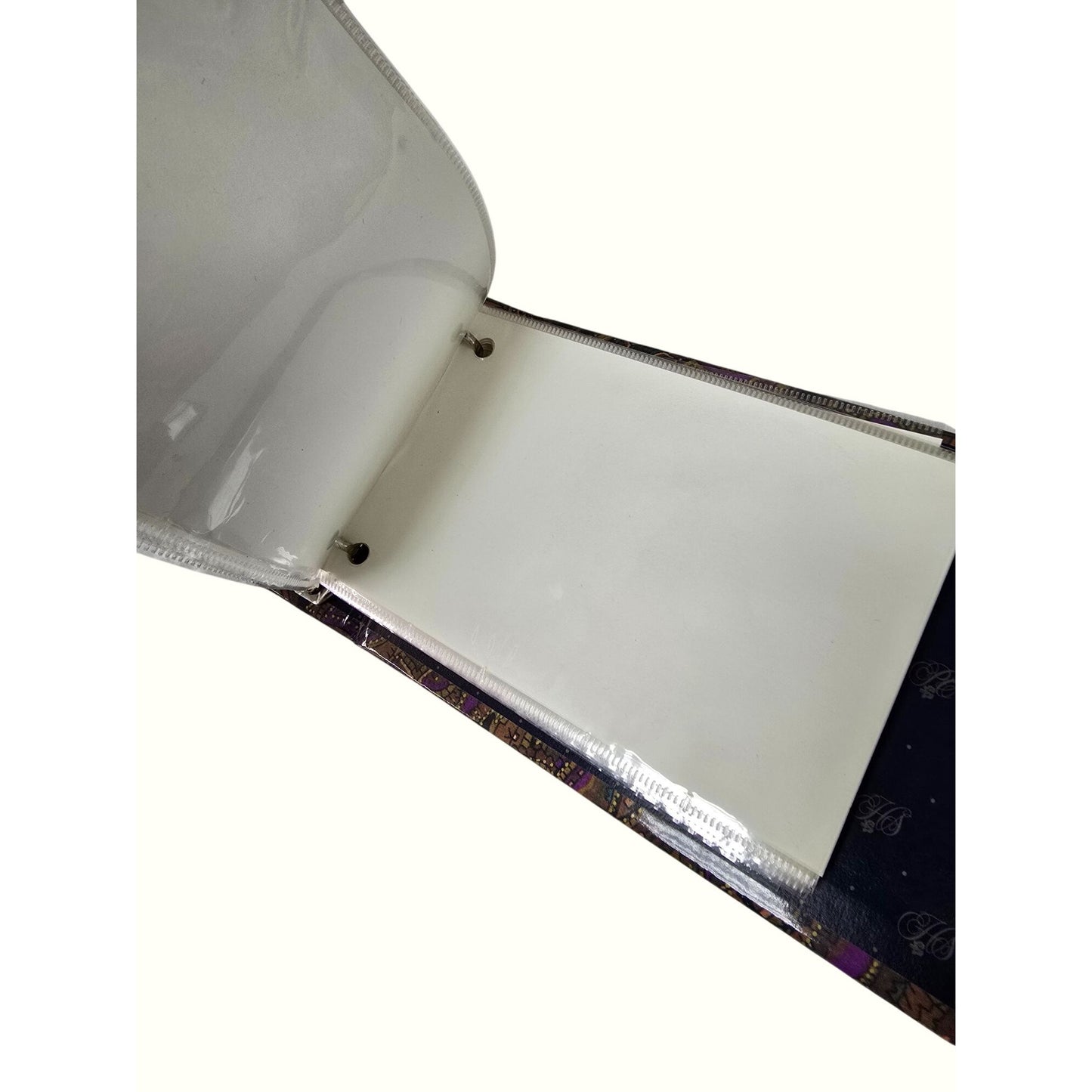 Paisley Print Photo Album With Binder Rings & Inserts For Capturing Cherished Memories