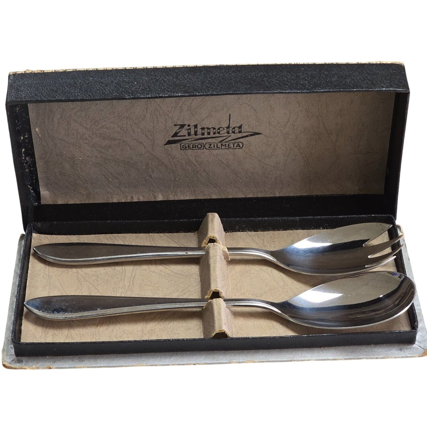 Zilmeta Gero Stainless Steel Salad Serving Set