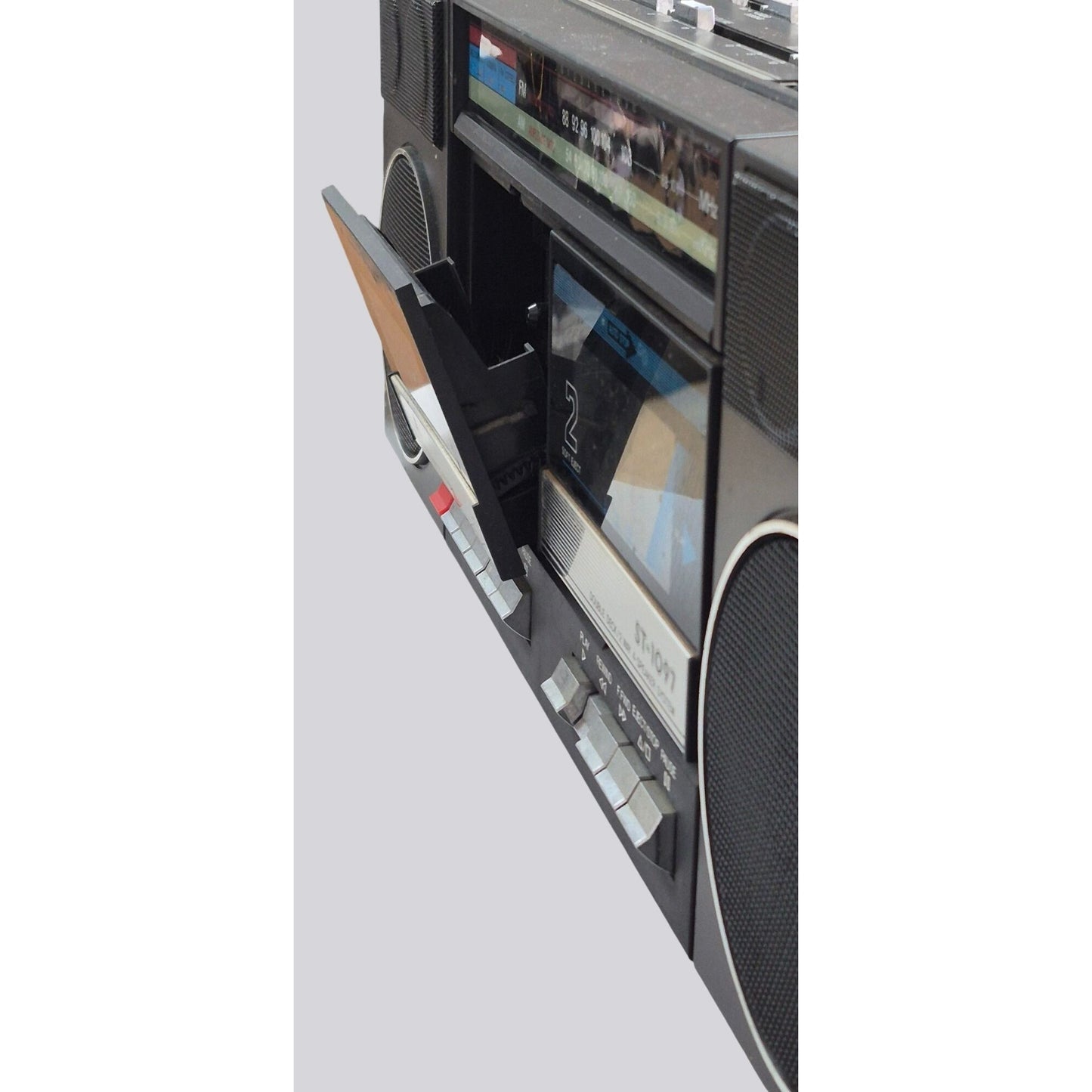 Vintage Stewart ST-1097 Double Cassette Deck Boombox FOR PARTS