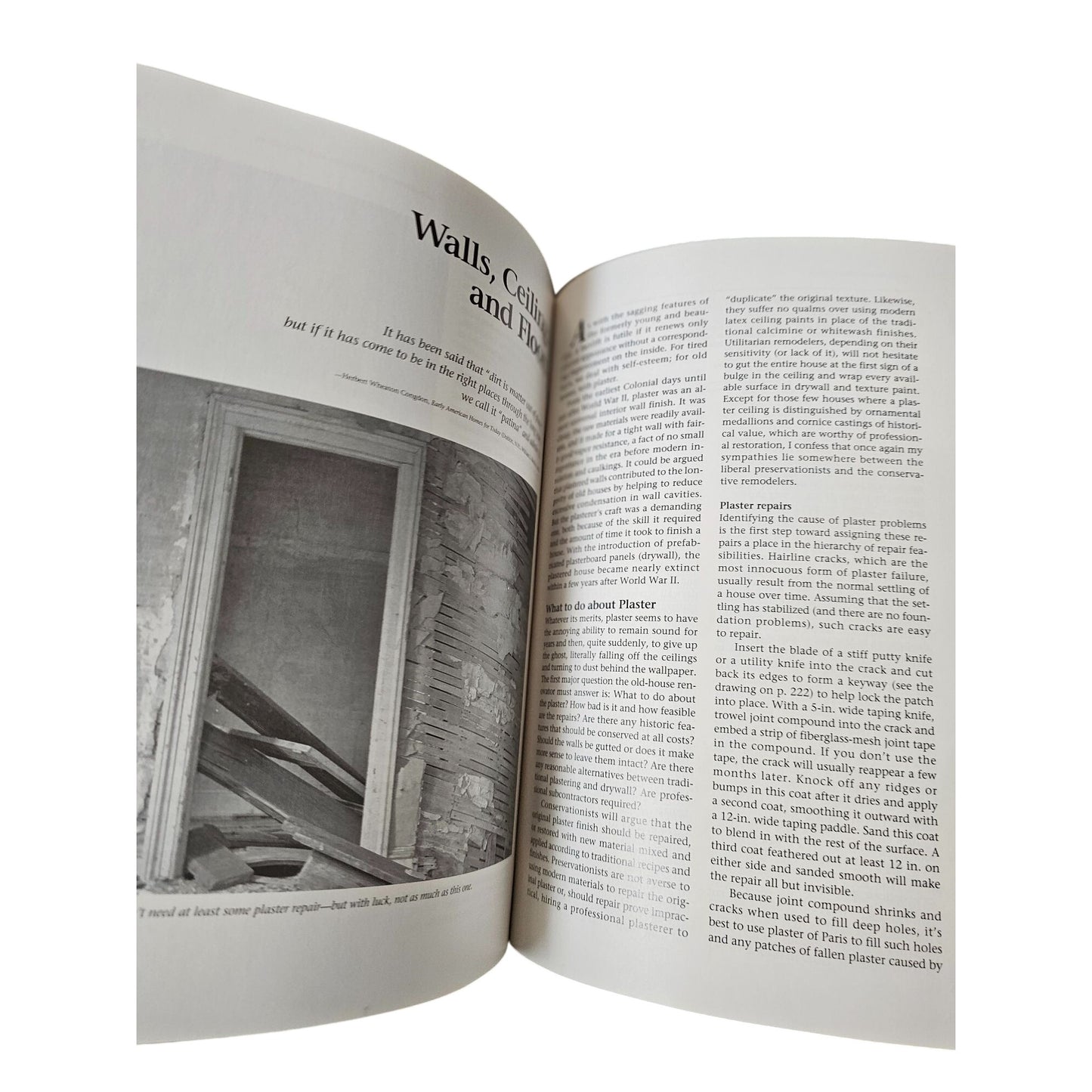 "Renovating Old Houses" By George Nash