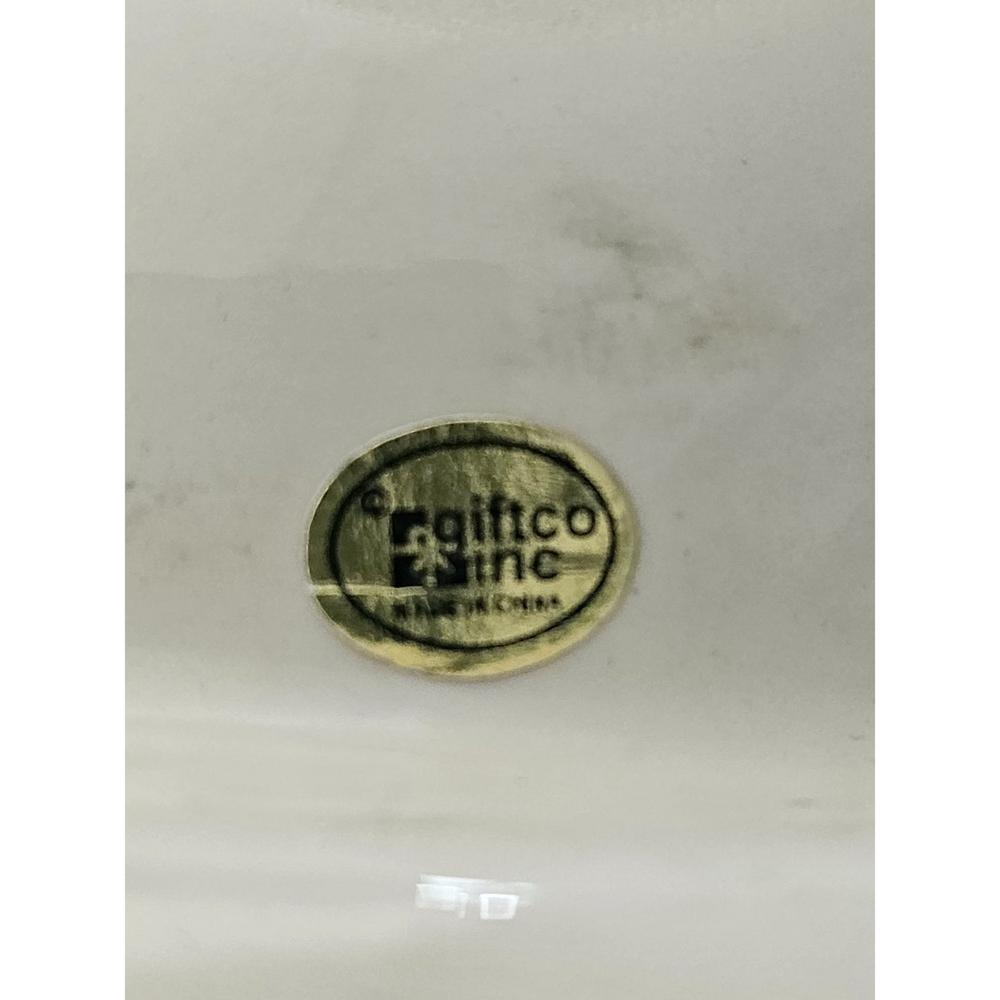 Ceramic Snowman Candy Dish