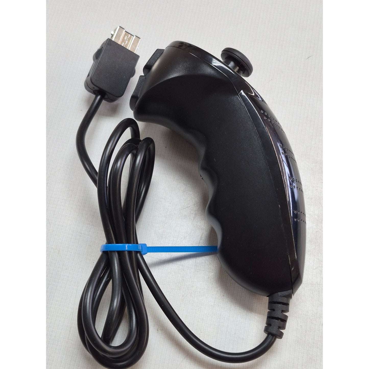 Wii Nunchuk Controller Wired Black For Nintendo Gaming