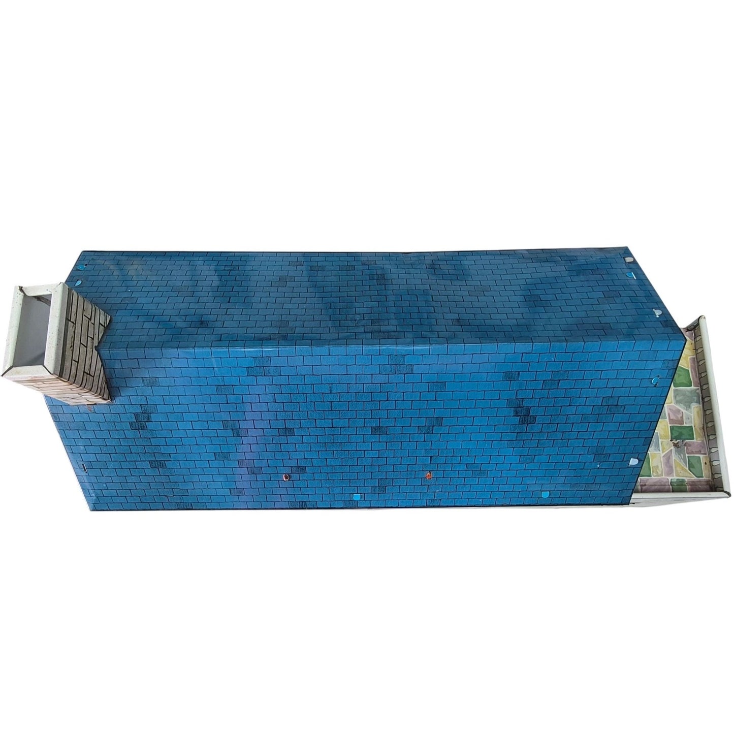 Vintage 1950s Marx Litho Tin Dollhouse