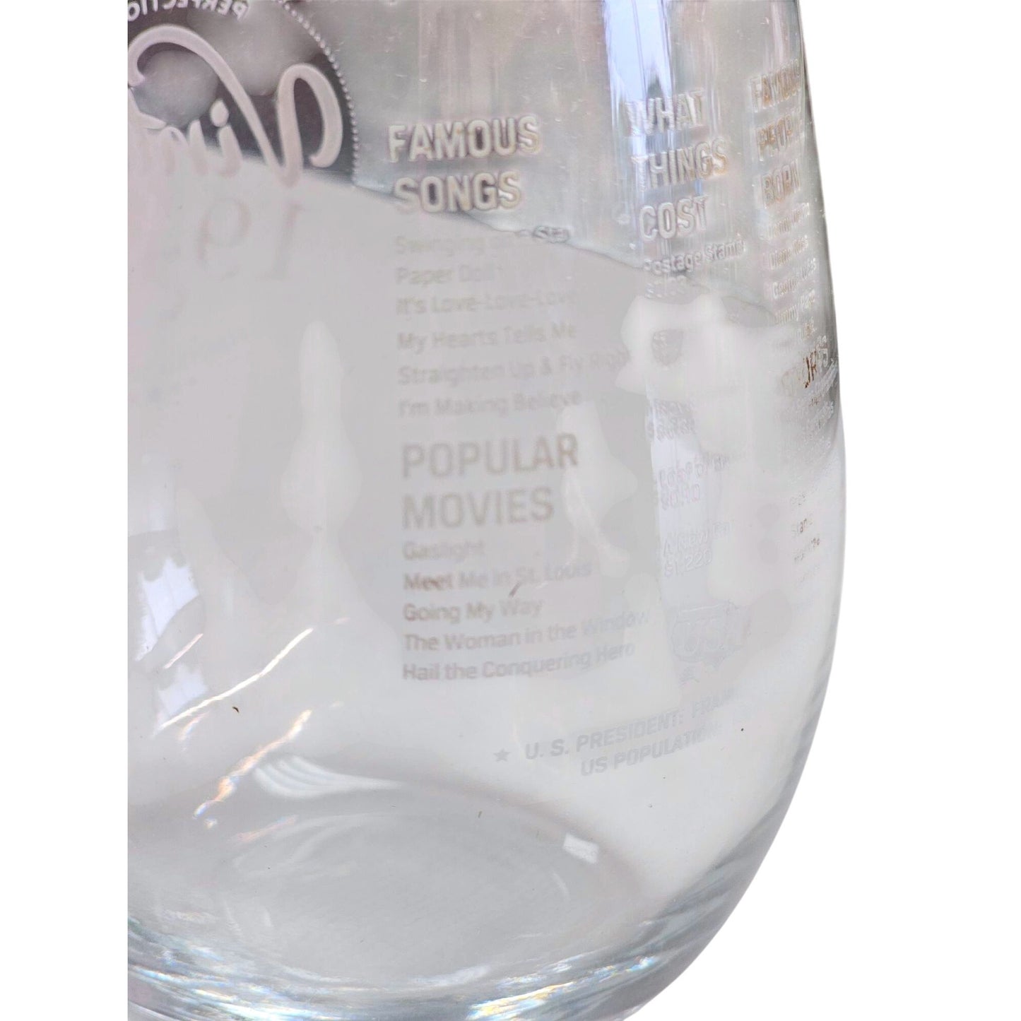 1944 Stemless Wine Glass