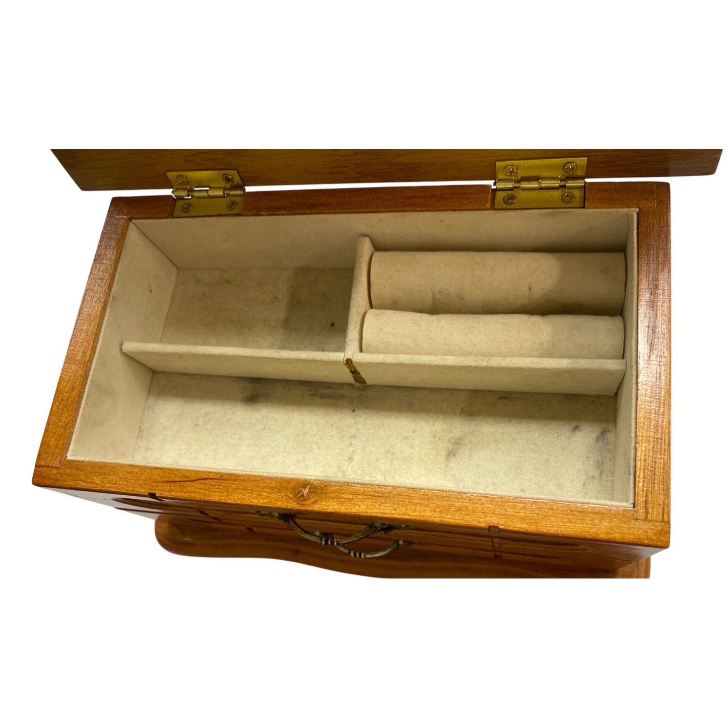 Vintage Wooden Jewelry Box