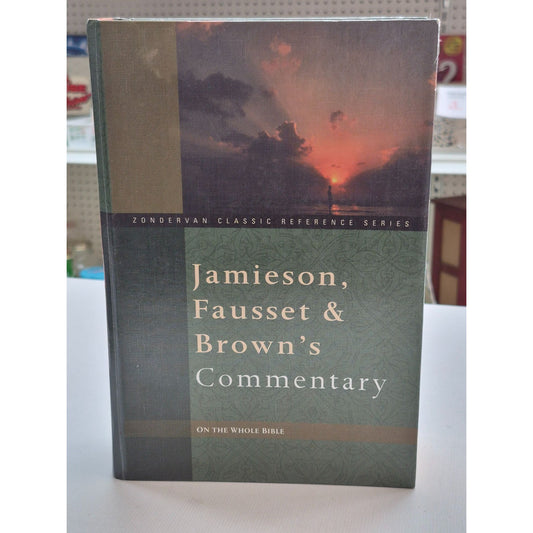 Jamieson Fausset & Browns Commentary On The Whole Bible Hardcover Zondervan Classic