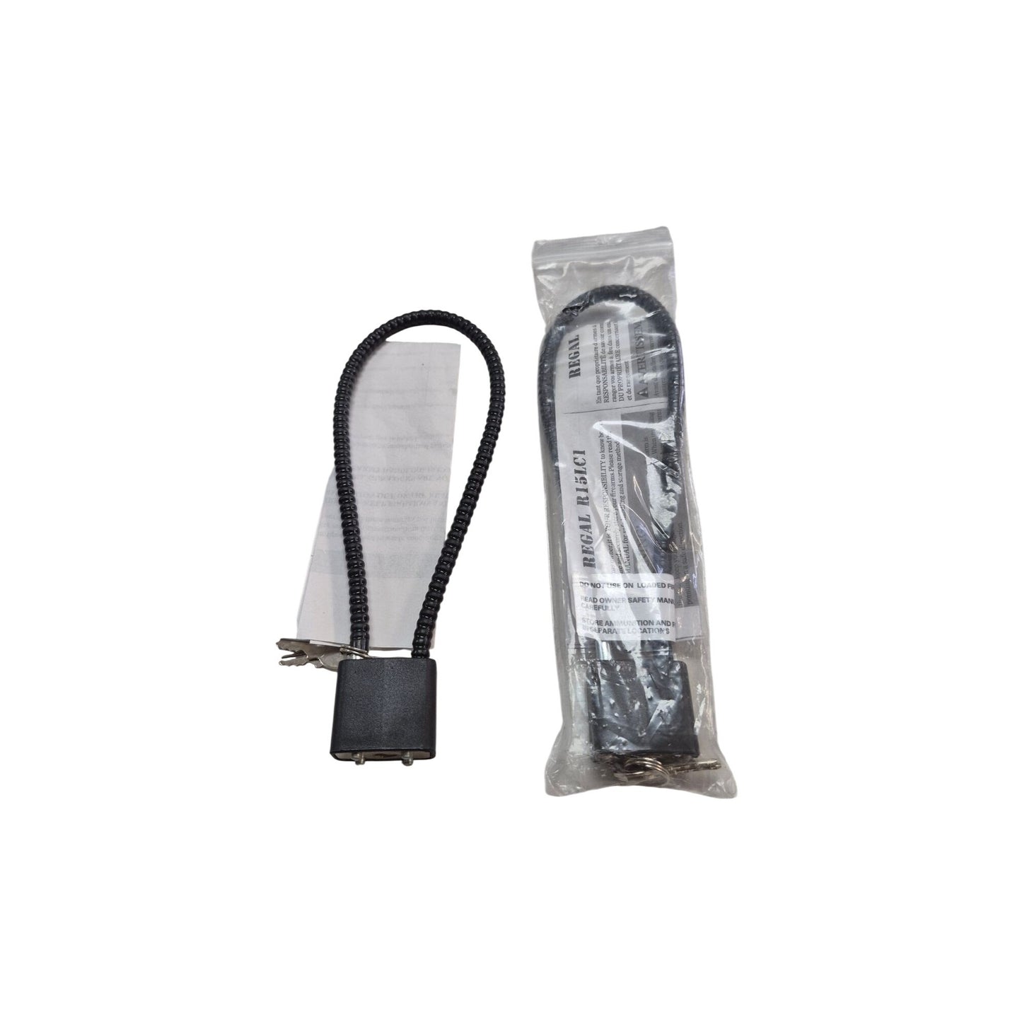 Regal R15LC1 Gun Safety Cable Lock With Keys
