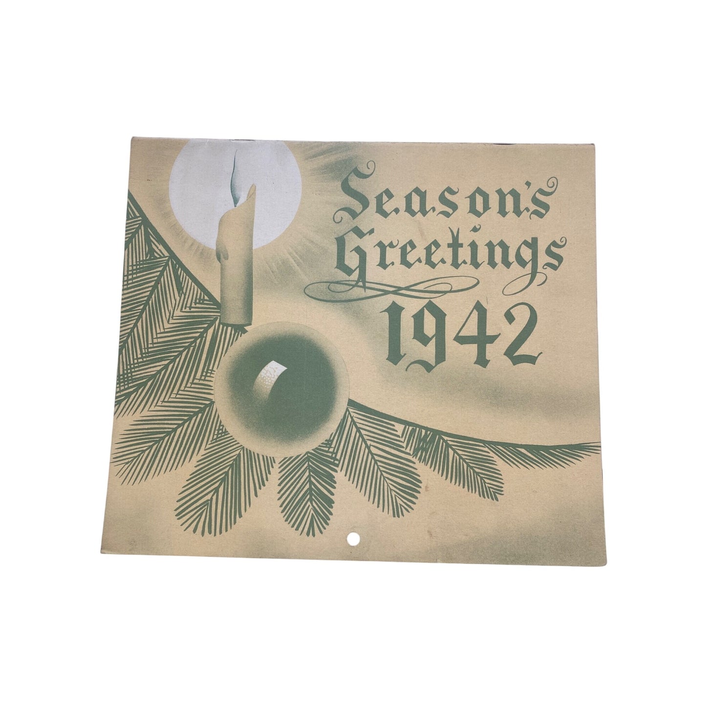 1942 Peters Shoes Calendar