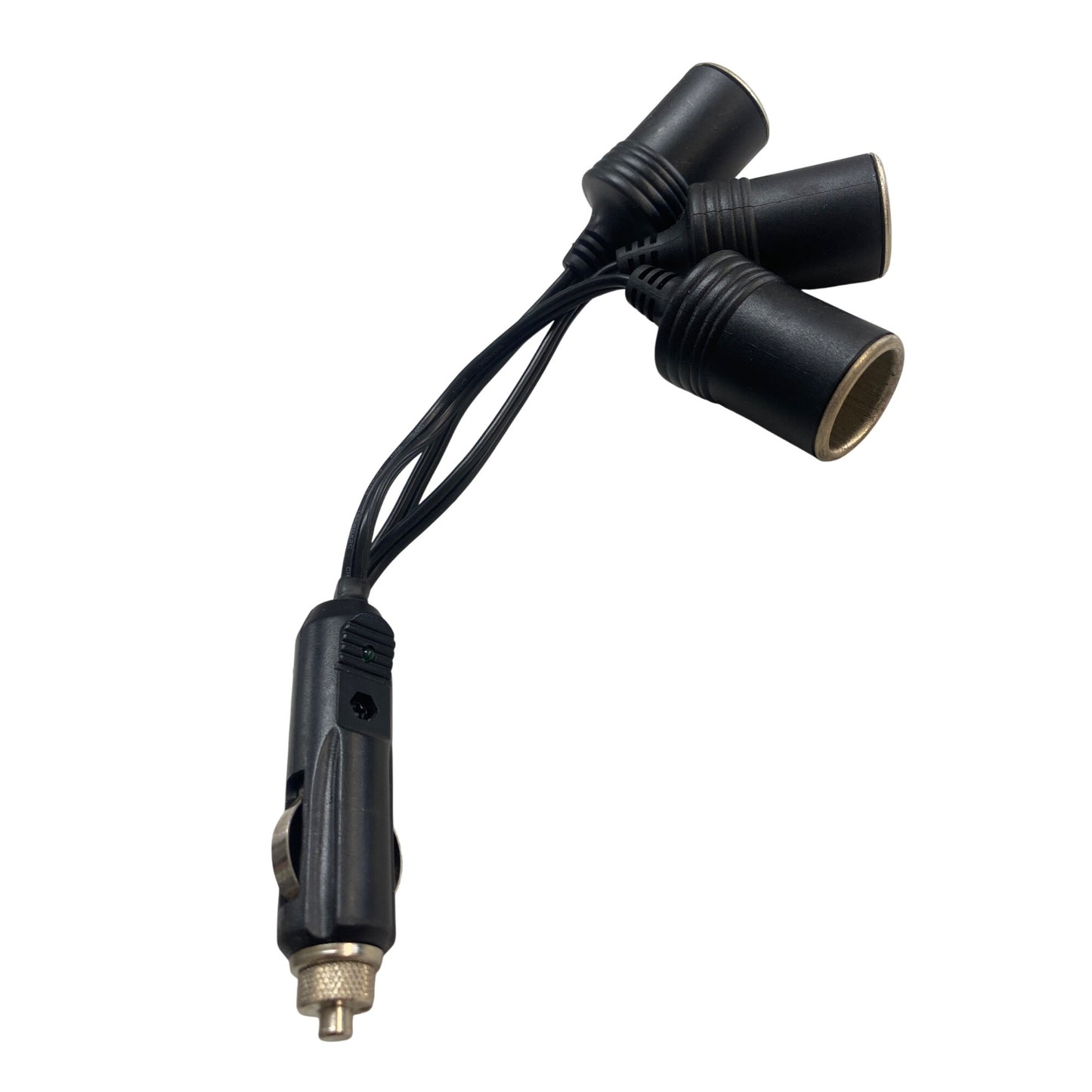 3-Way Car Cigarette Lighter Socket Splitter Adapter