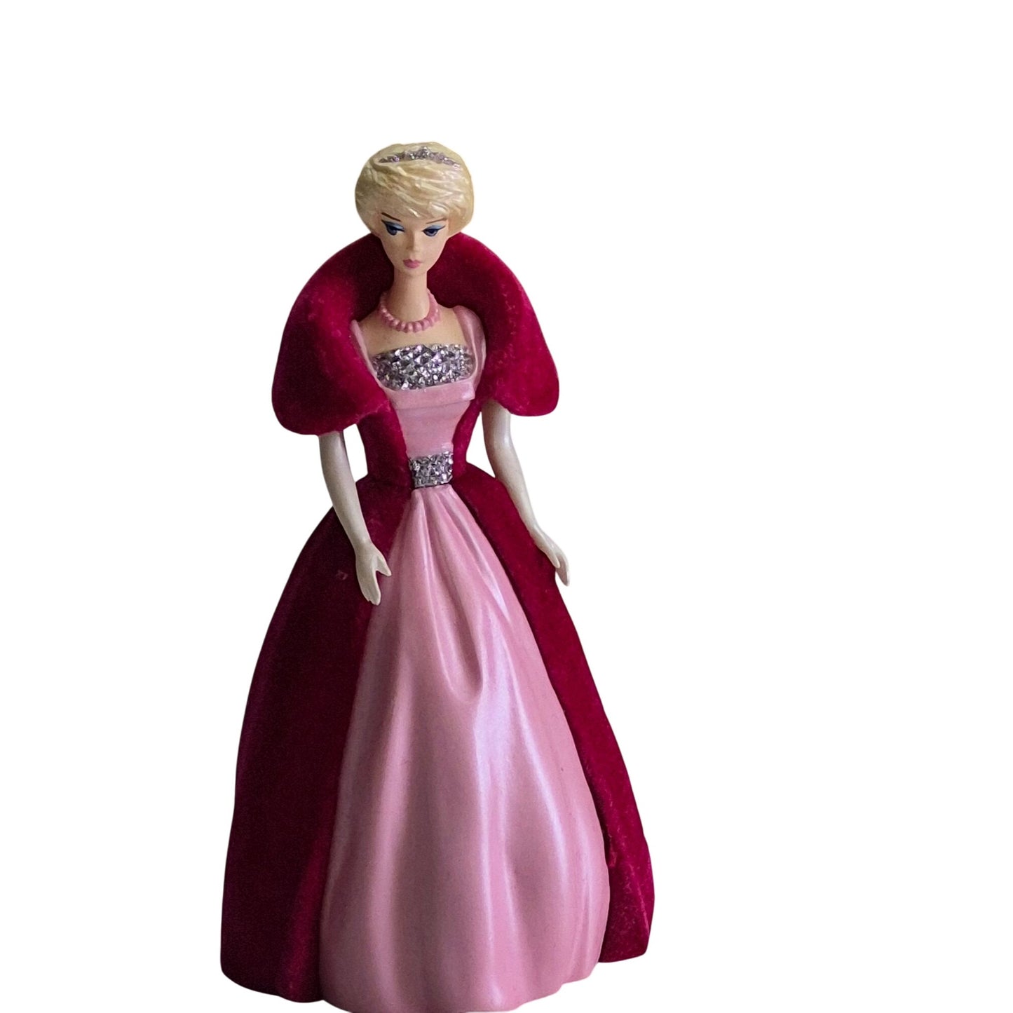 2002 Hallmark Barbie Ornament Sophisticated Fashion Lady Keepsake With Box