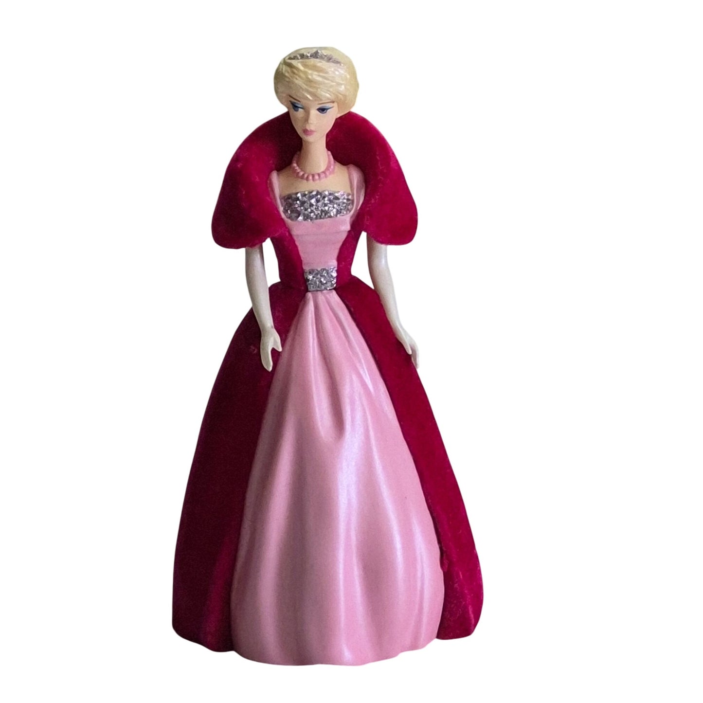 2002 Hallmark Barbie Ornament Sophisticated Fashion Lady Keepsake With Box