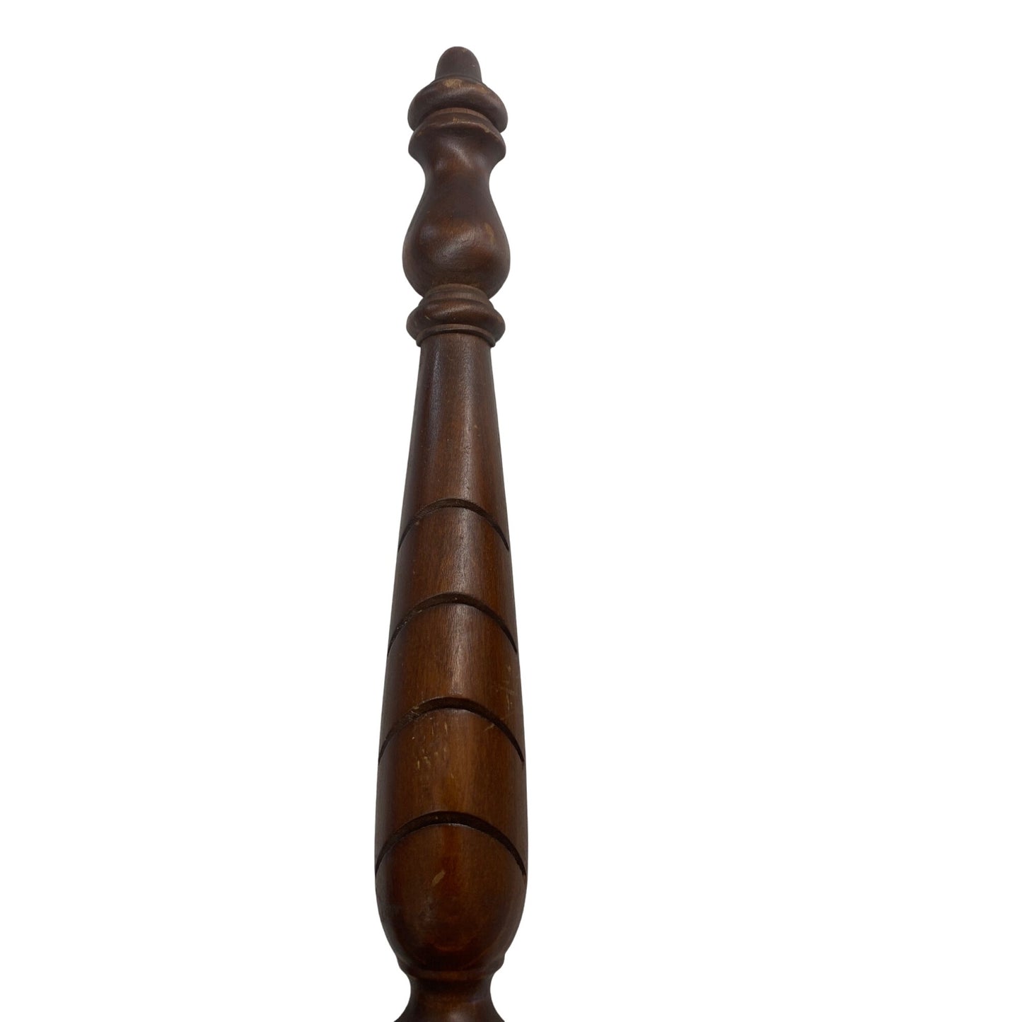 Vintage Wooden Spindle Mail Organizer & Holder