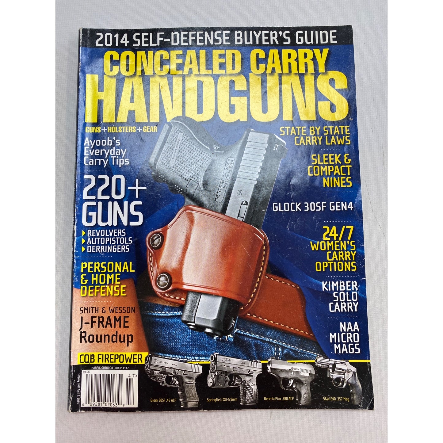 2014 Concealed Carry Handguns Magazine With Pistols Holsters & Buyer Tips
