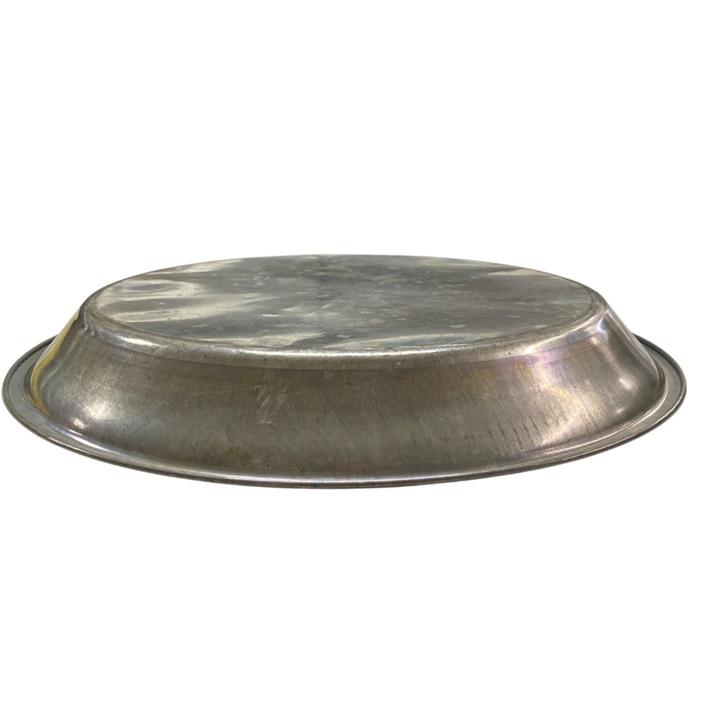 Large Round Vintage Aluminum Baking Pan