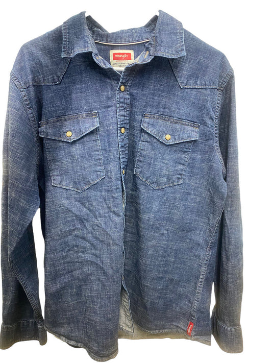 Wrangler Denim Shirt Pearl Snaps