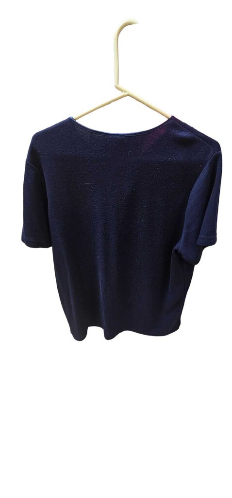 Women's Blouse Navy Knit Top Fashion Bug Shirt SZ 18 20