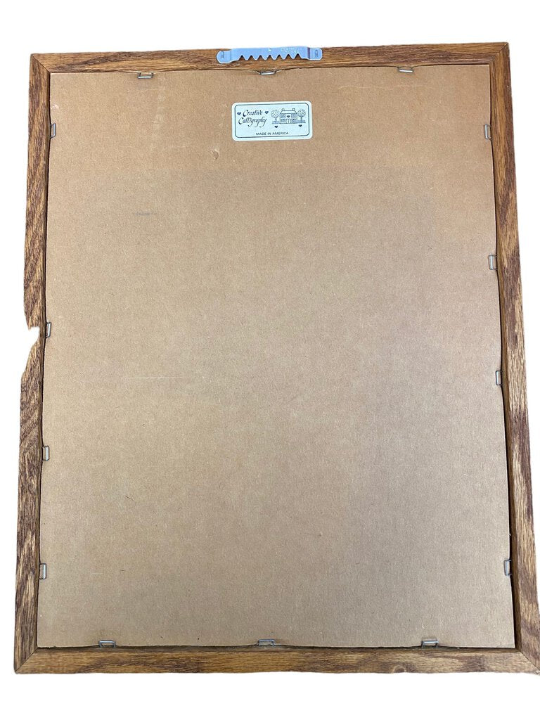 Footprints in the Sand Framed Print