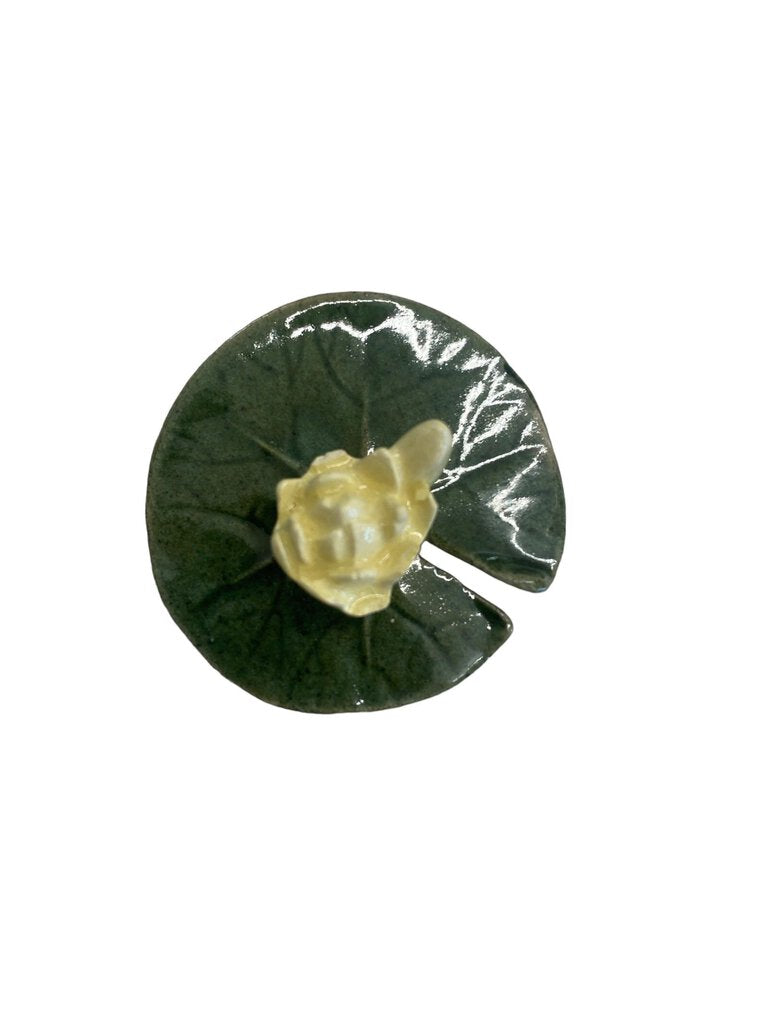 Vintage Hagen Renaker Lily Pad Flower Figure