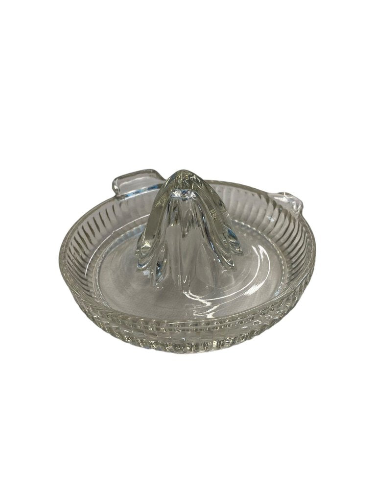 Vintage Clear Glass Citrus Juicer