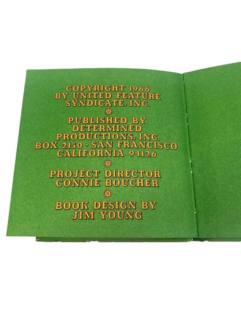 Home Is on Top of a Doghouse Charles M. Schulz Vintage 1966 Book