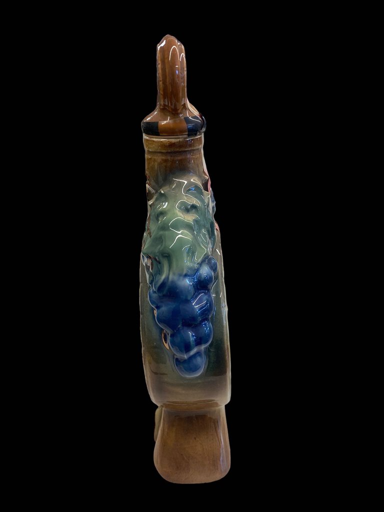 Vintage 1970 Jim Beam Bacchus Grape Decanter EMPTY