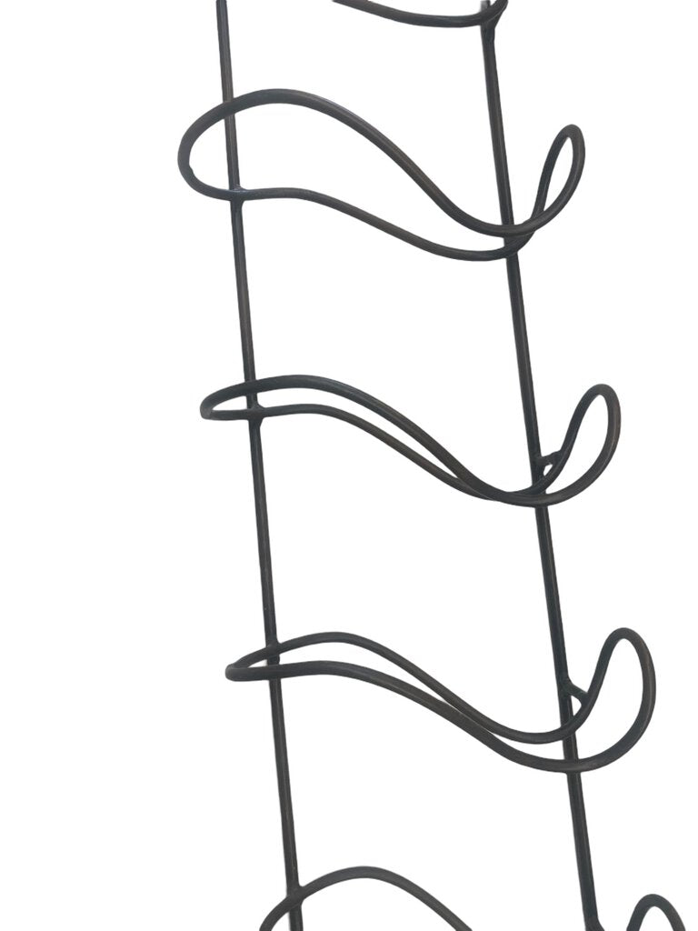 6 Bottle Wine Wall Rack Holder Metal