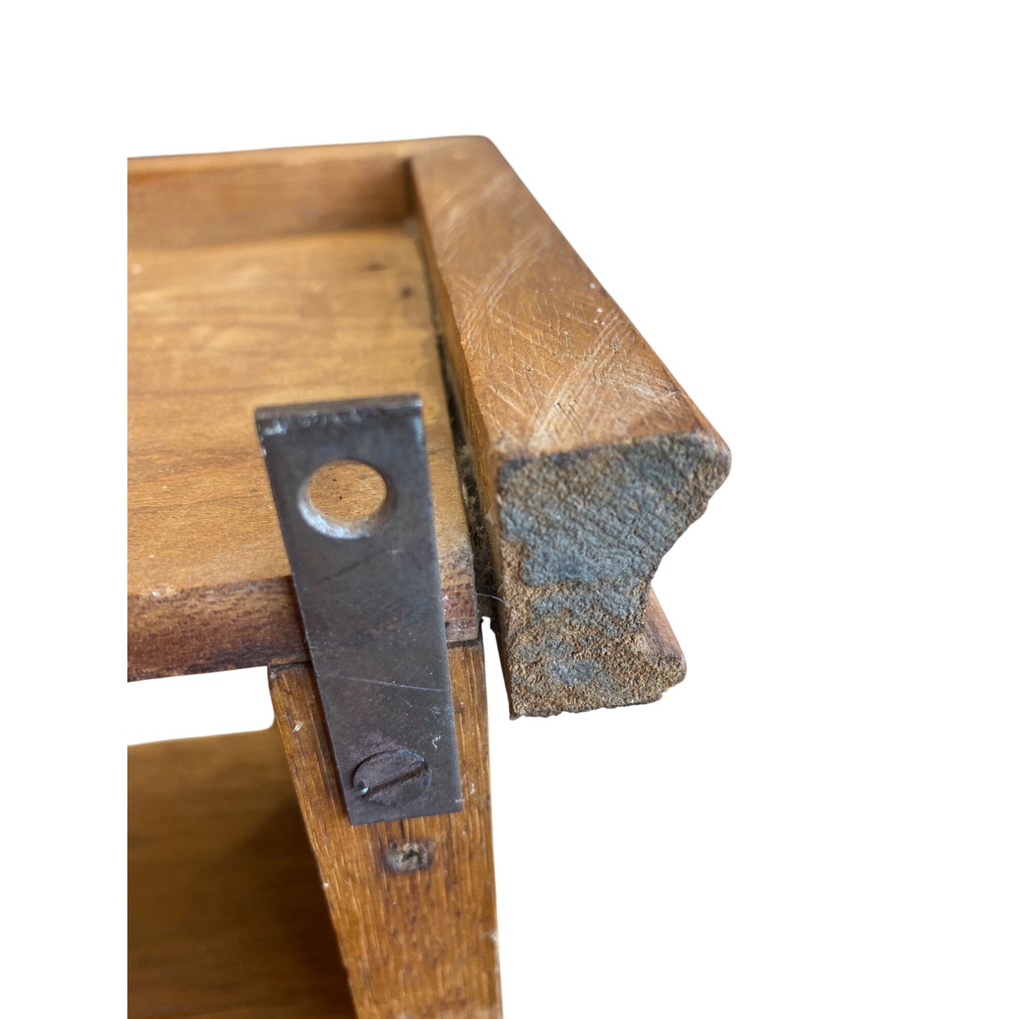 Wooden Wall-Mounted Shelf Unit
