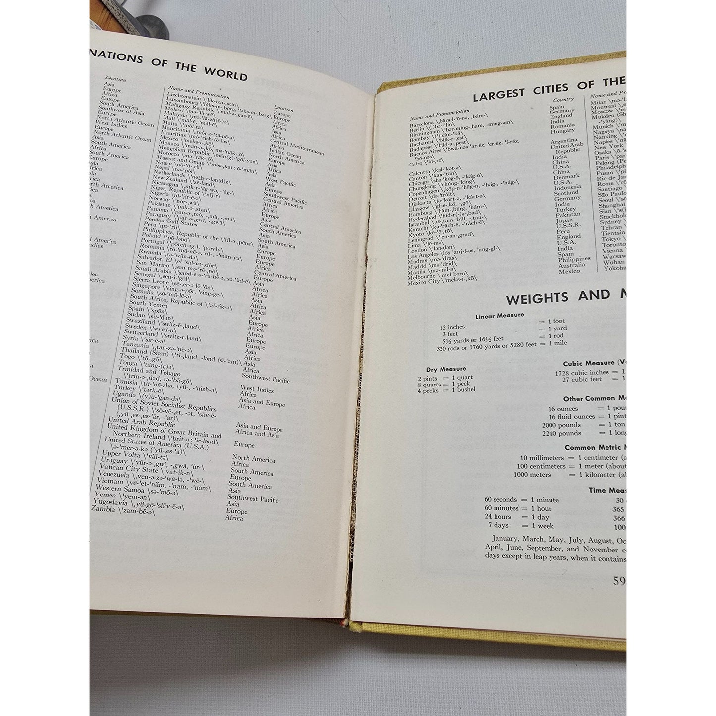 1971 Webster's Elementary Dictionary