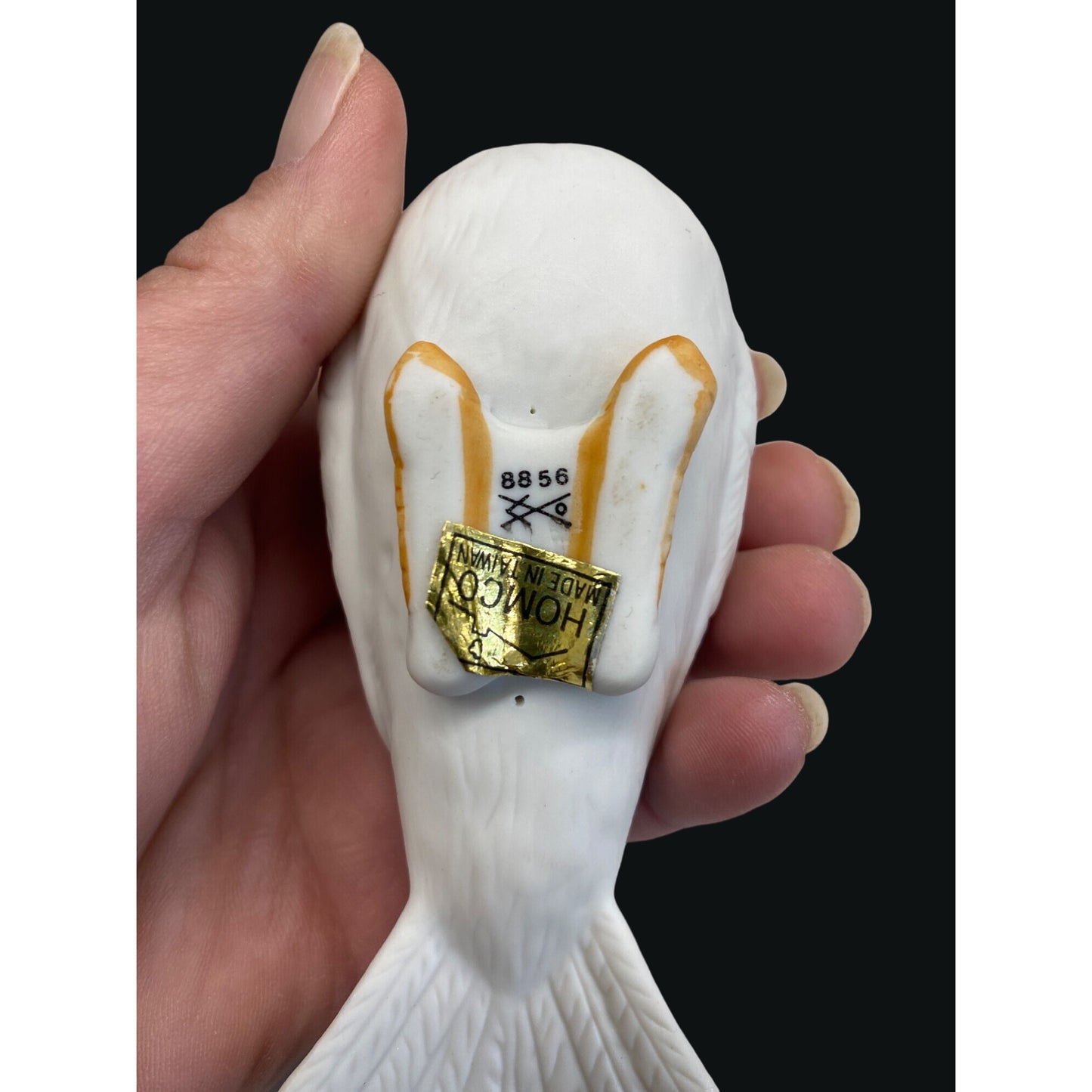 Porcelain White Dove Figurine By Homco