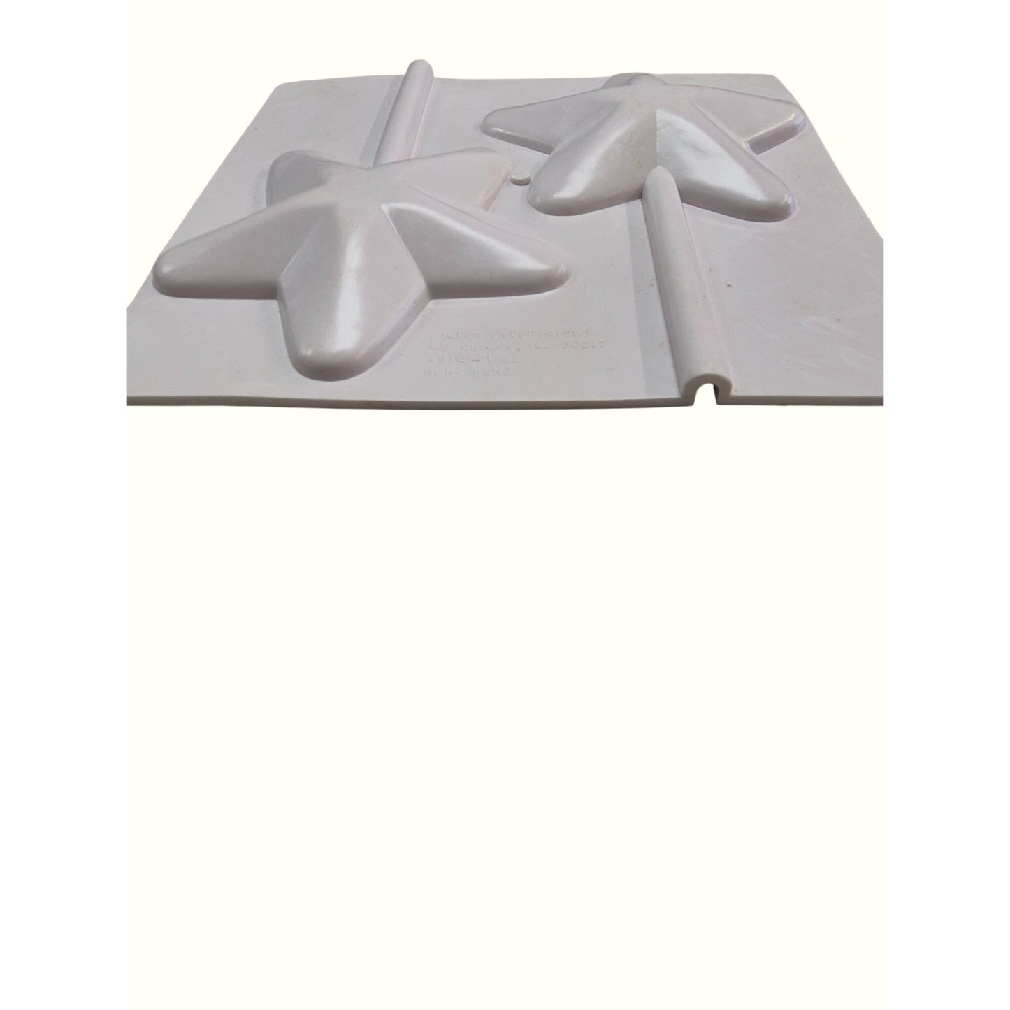 Wilton Star-Shaped Lollipop Mold Plastic White
