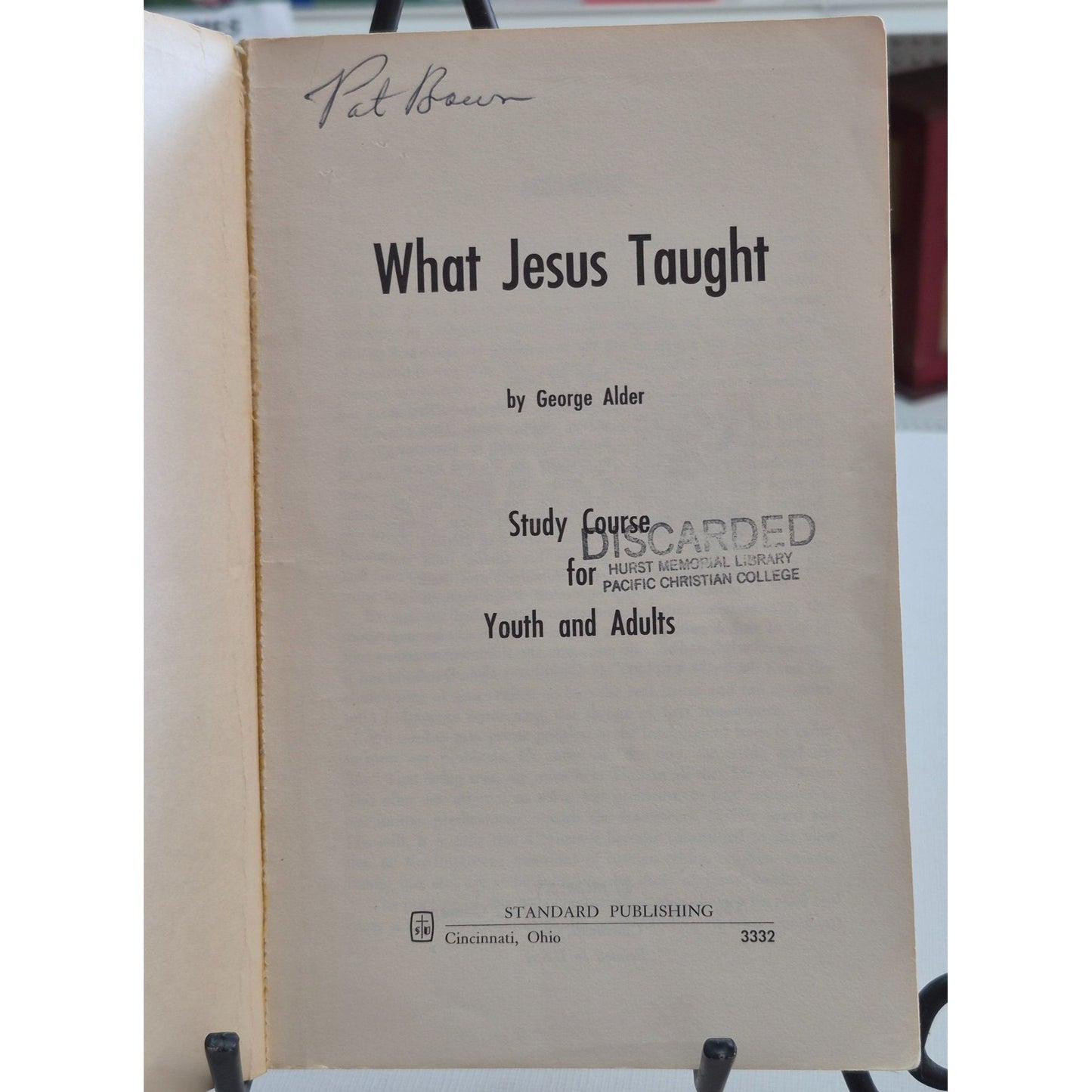 What Jesus Taught 1965