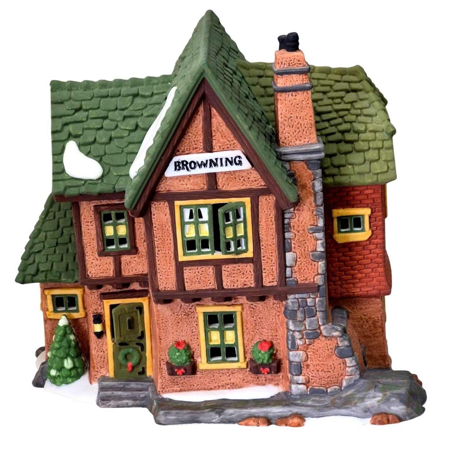 Department 56 Heritage Collection Dickens Village Browning Cottage 1994 RETIRED